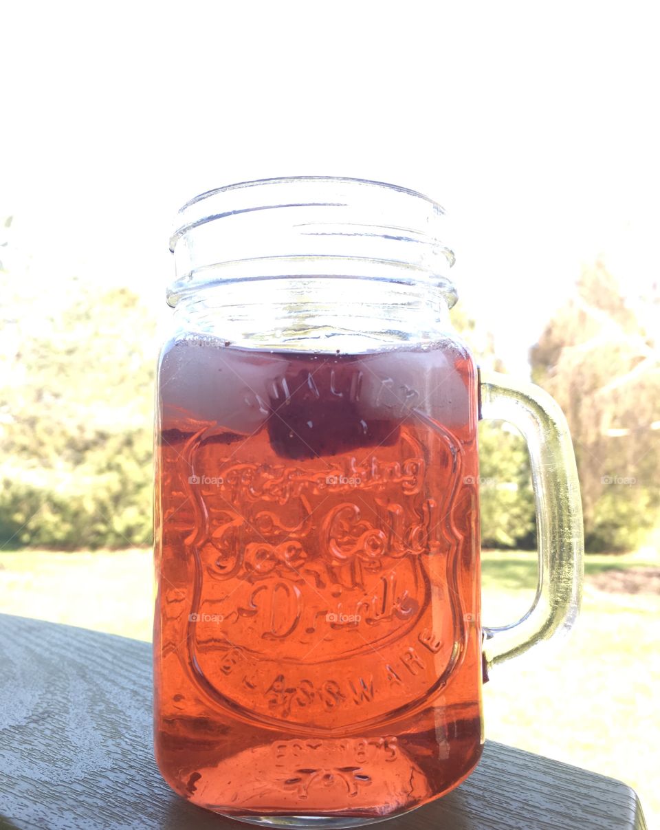 Some refreshing iced cold tea!