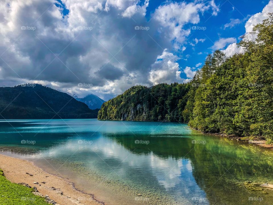 Peaceful lake