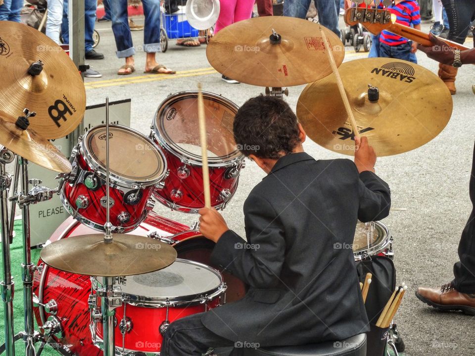 Young Drummer