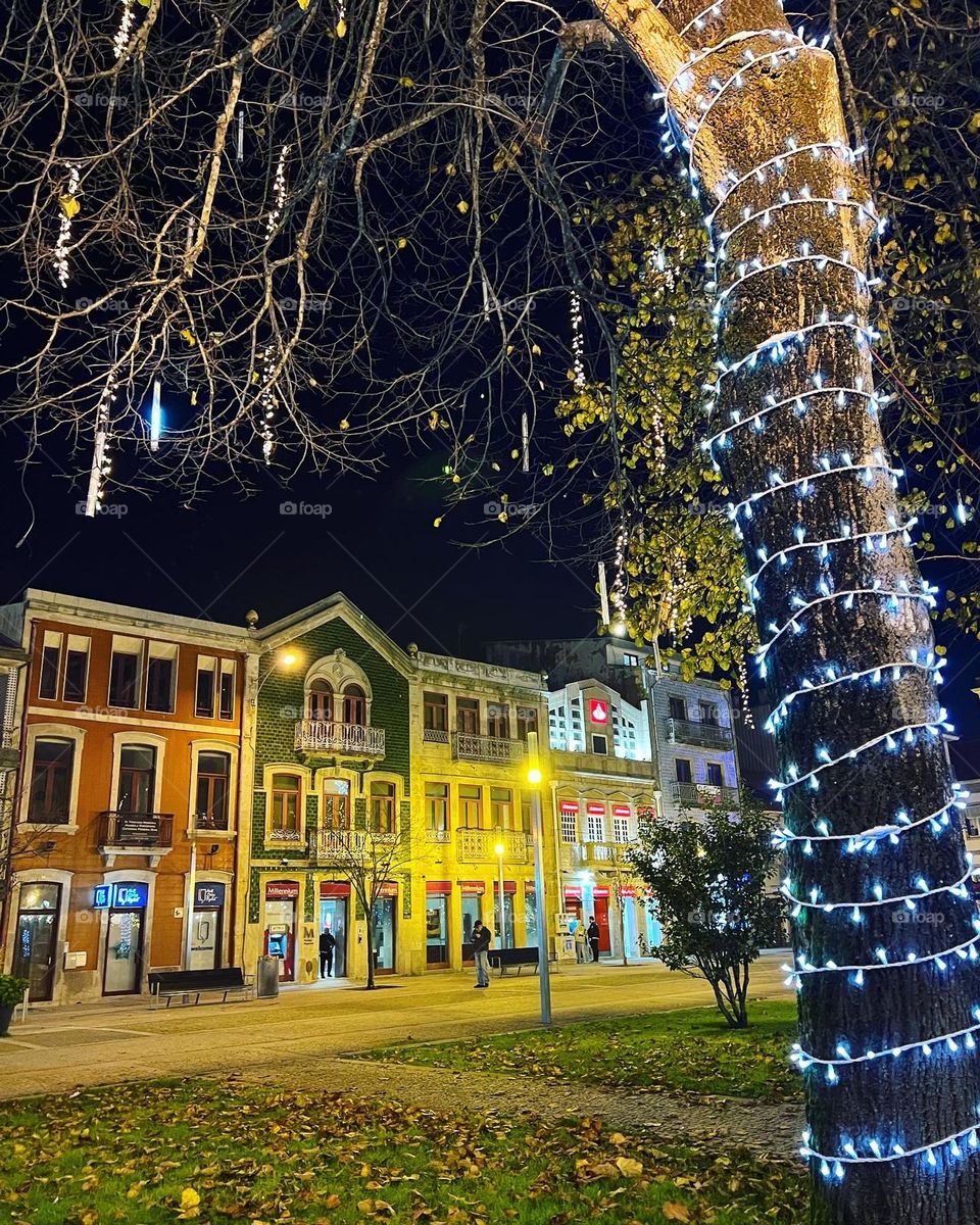 Architecture at night
