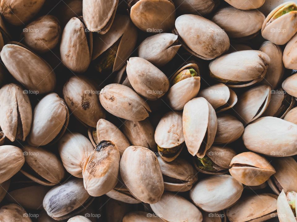 background of pistachios 