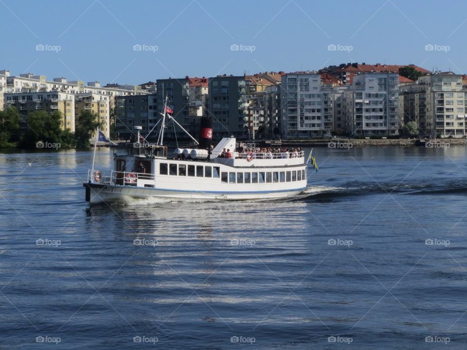 Steamboat in Stockholm