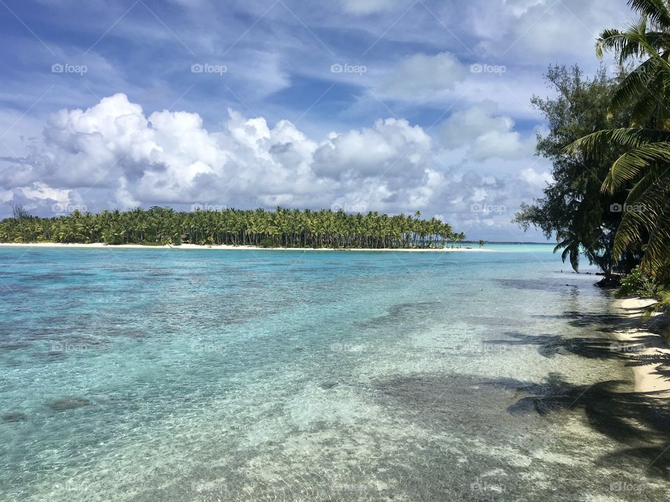 Motu near Bora-Bora 