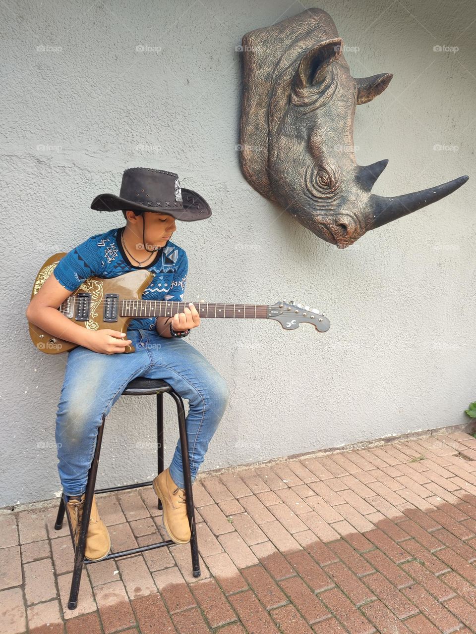 Feeling sad while playing a song