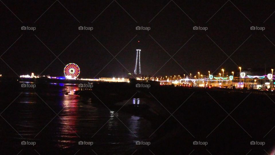 A view of Blackpool Illumination