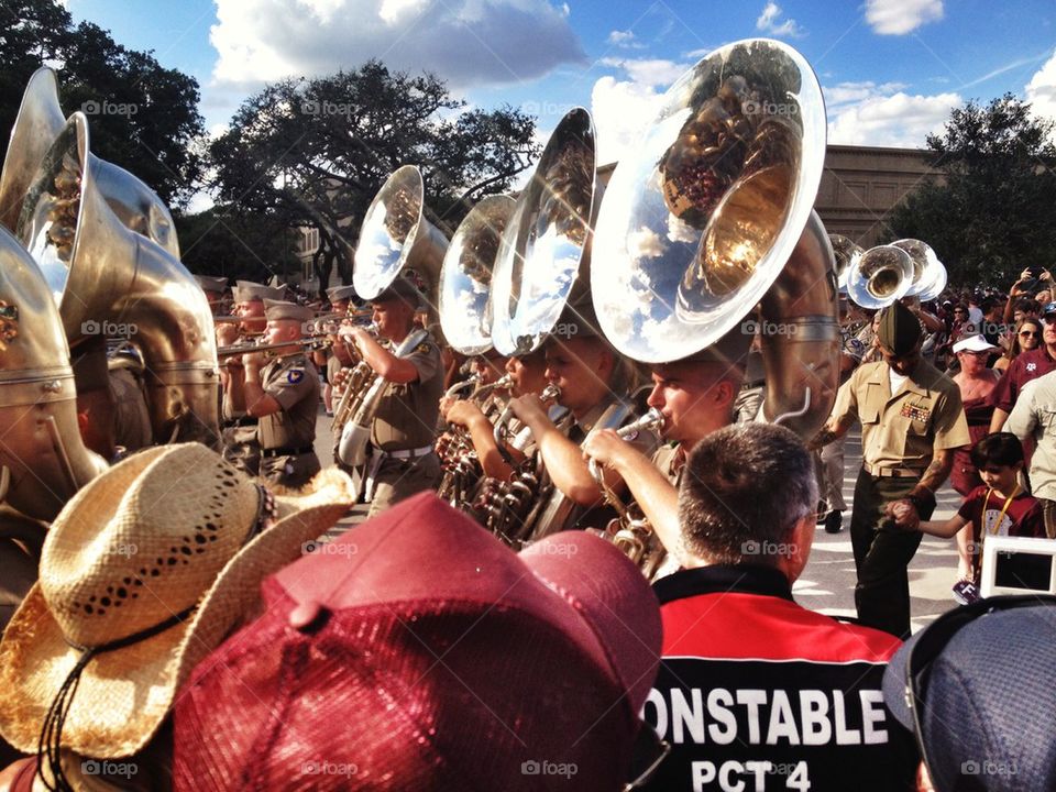 Tuba players