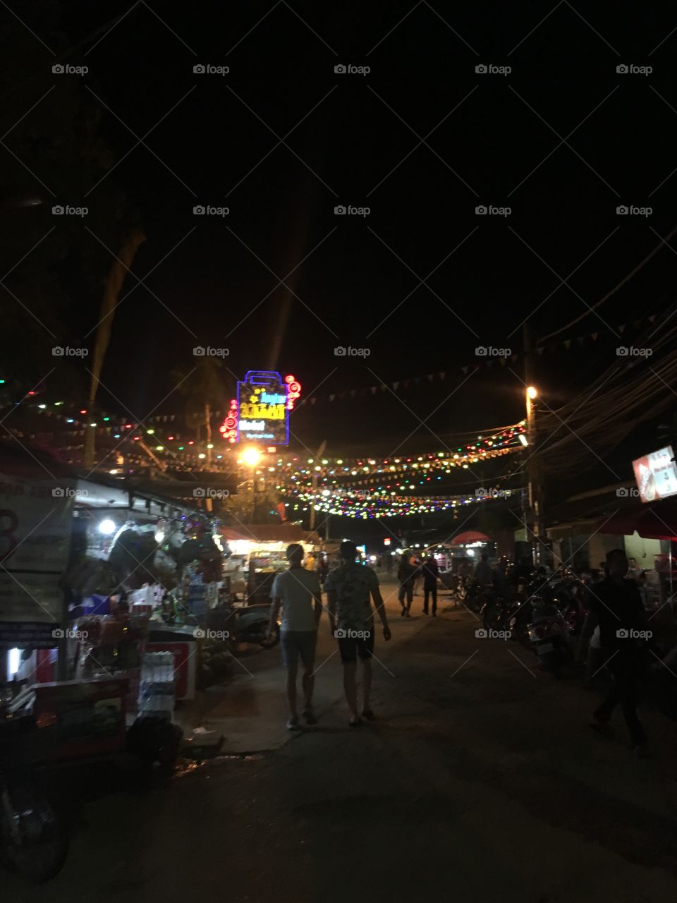 Night market in Siem Reap 
