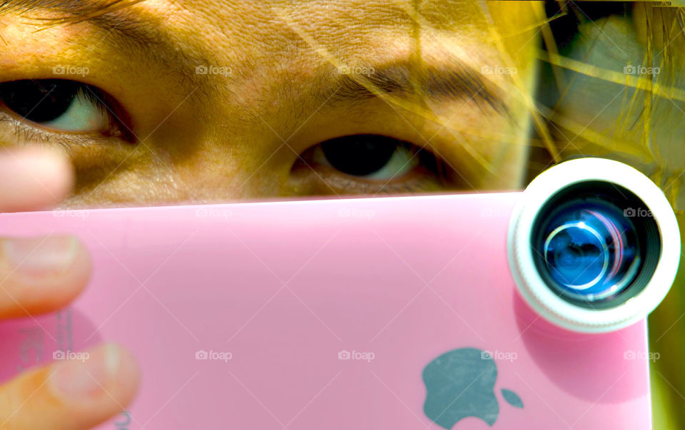 eyes iphone lens by sklarian