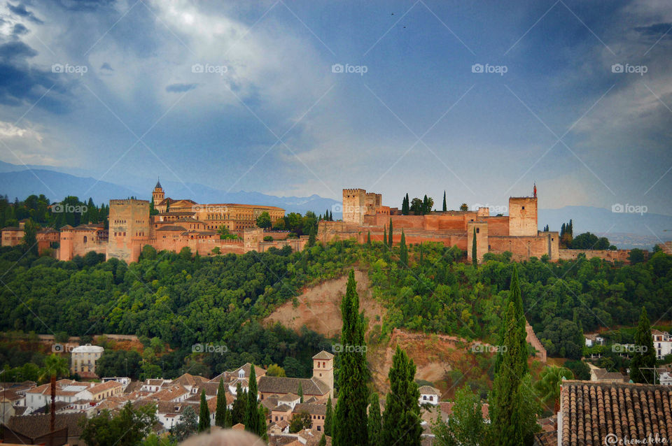 Alhambra Granada, Mirador de San Nicolás