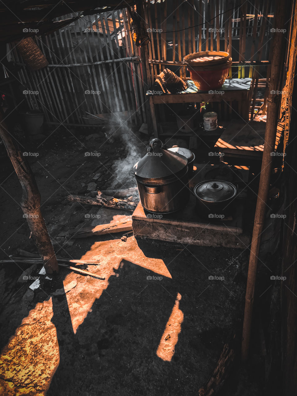 Traditional kitchen, javanese 