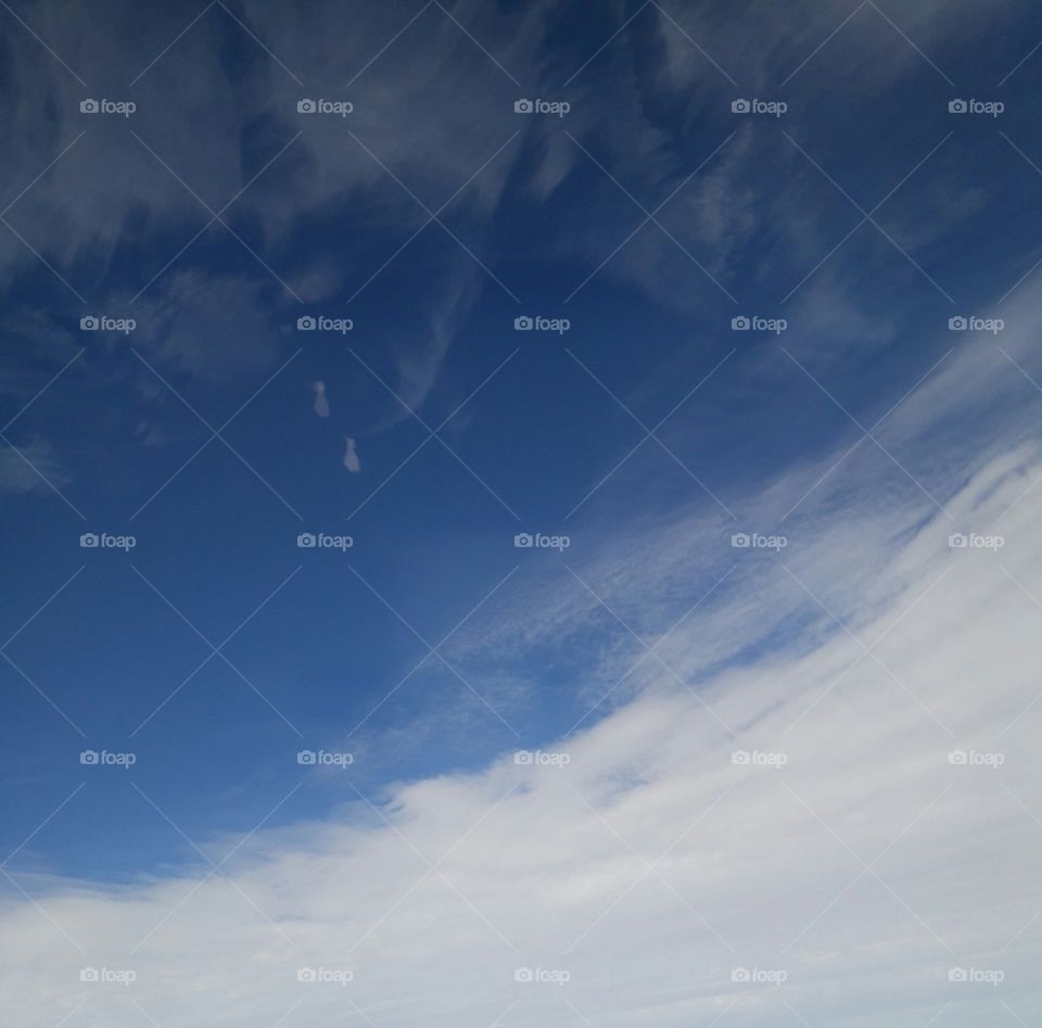 Low angle view of cloudscape