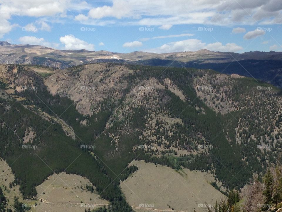 Rock Creek Vista Point. Custer National Forest