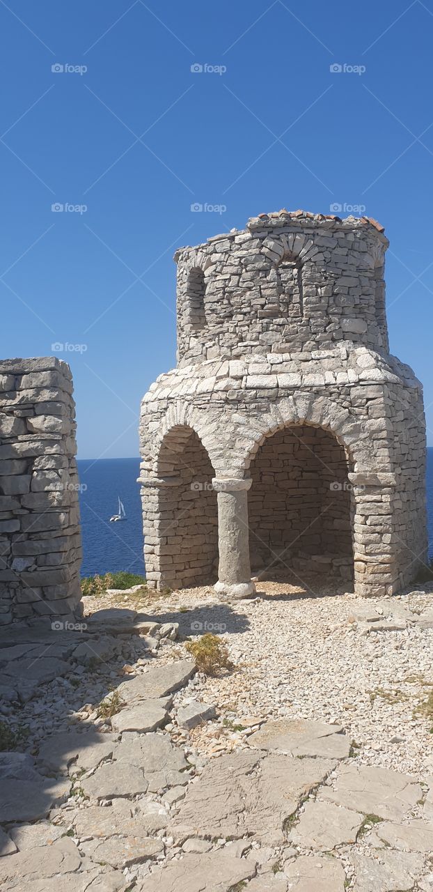 ancient town in the island