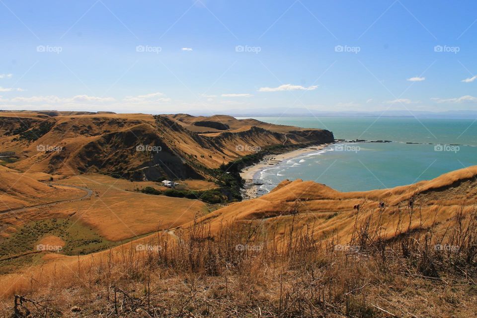 The view from Cape Kinappers