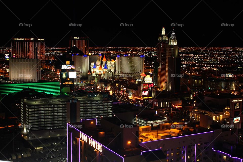 Vegas lights