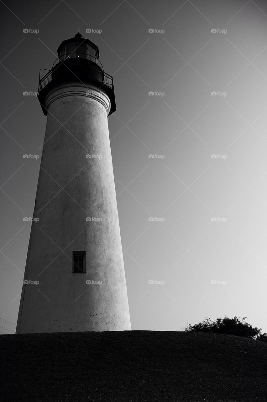 Lighthouse in Port Isabel Texas