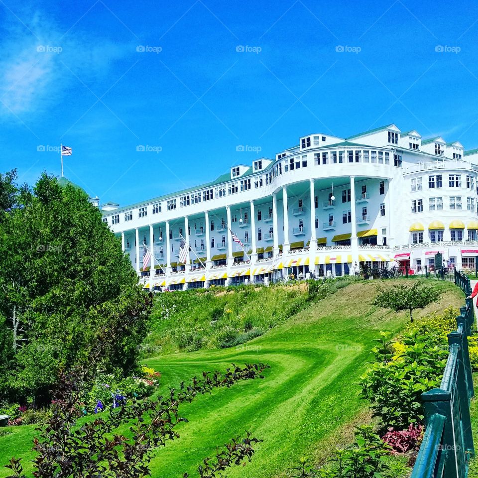 The Grand Hotel on Mackinac Island