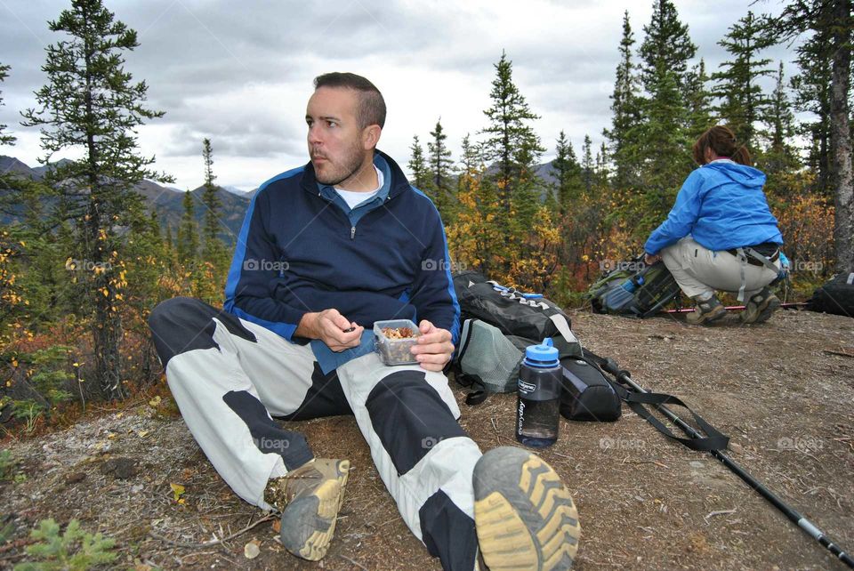 Snacking on the Trail