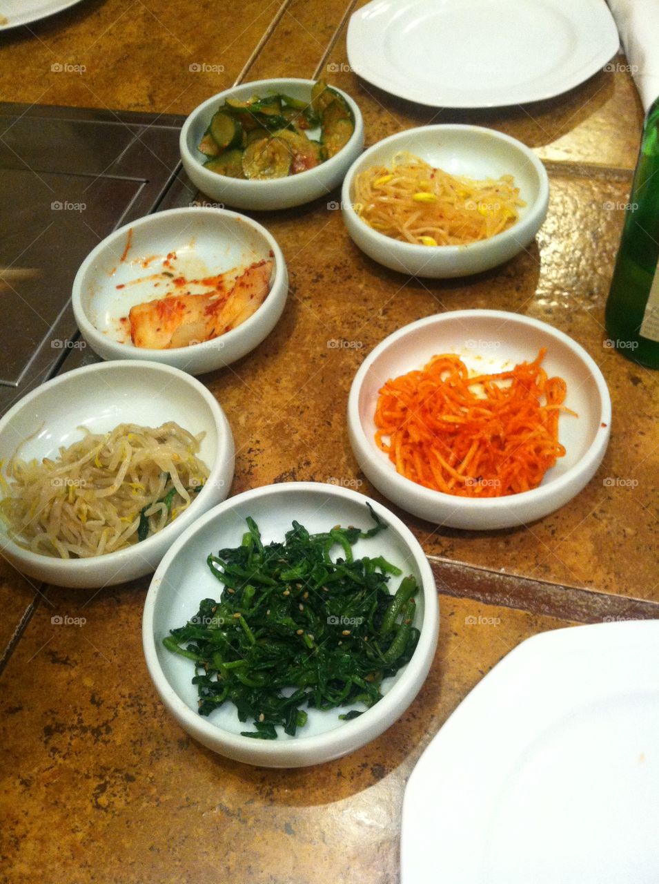 One of my favorite reasons to eat Korean food are the many side dishes! 