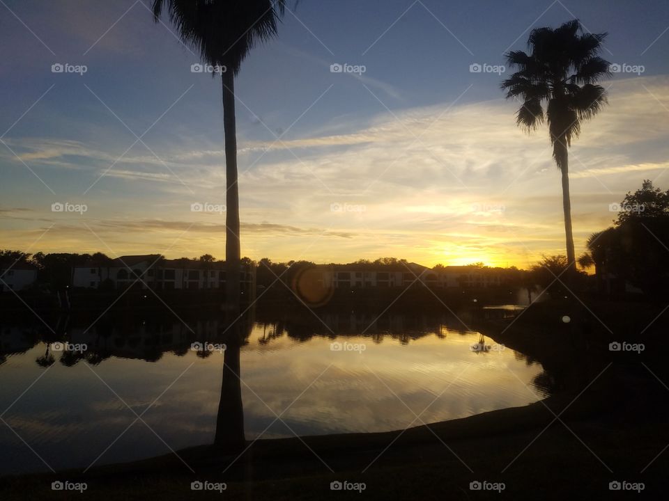 Glorious Sunset over Sebring, FL