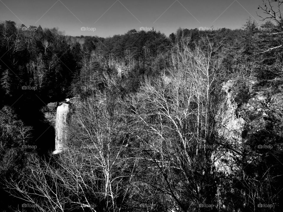 Foster Falls in South Cumberland State  Park in Tennessee