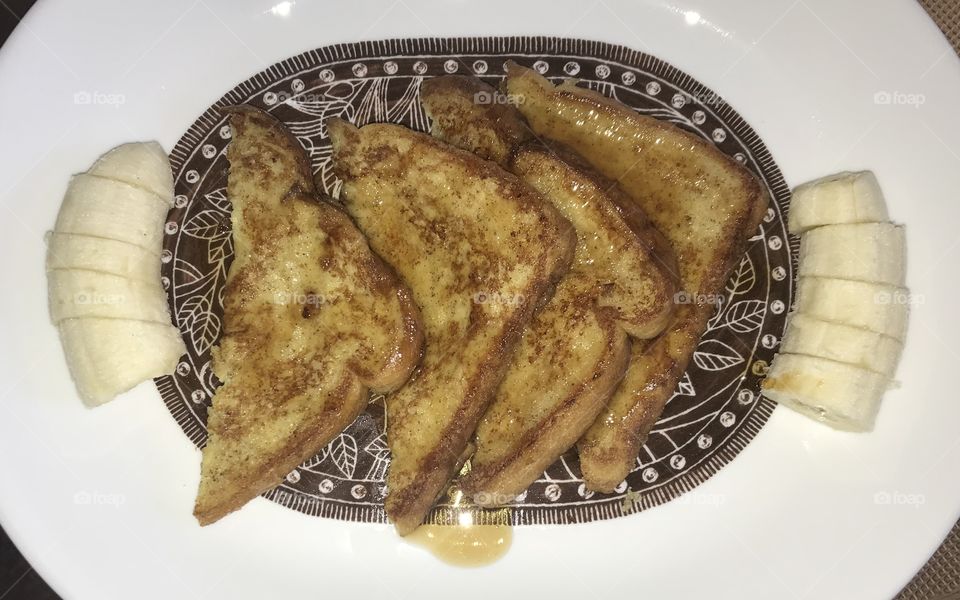 French toast, breakfast, homemade, home cooking, cinnamon, vanilla, delicious 