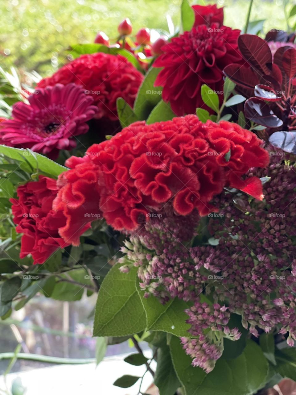 Flowers in a vase 