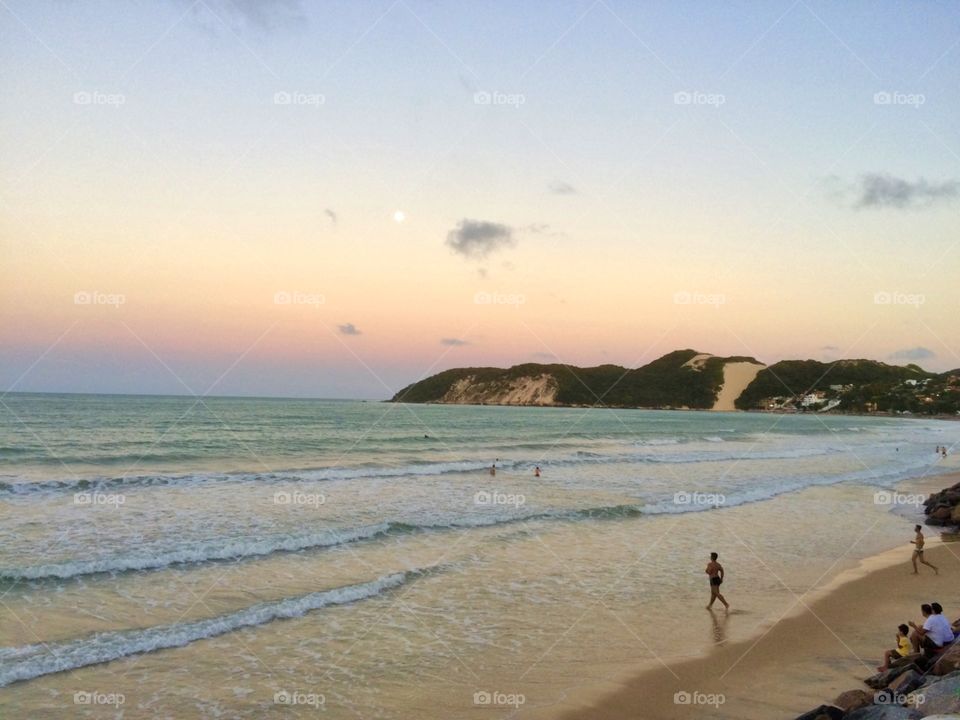 Corrida na praia 