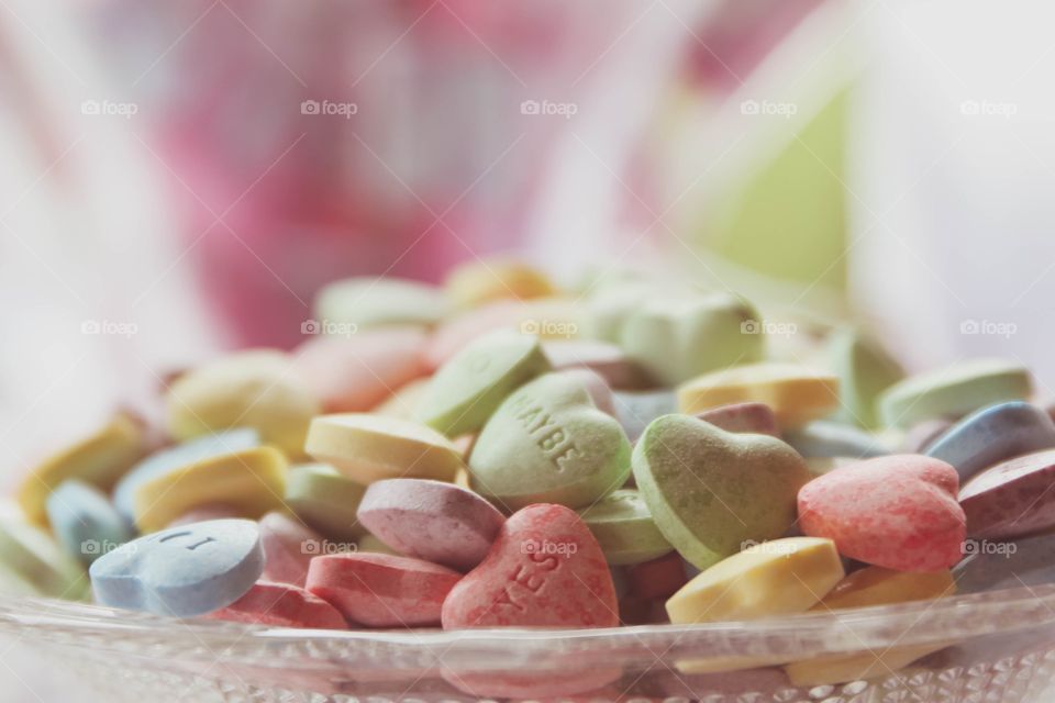 Candy hearts 