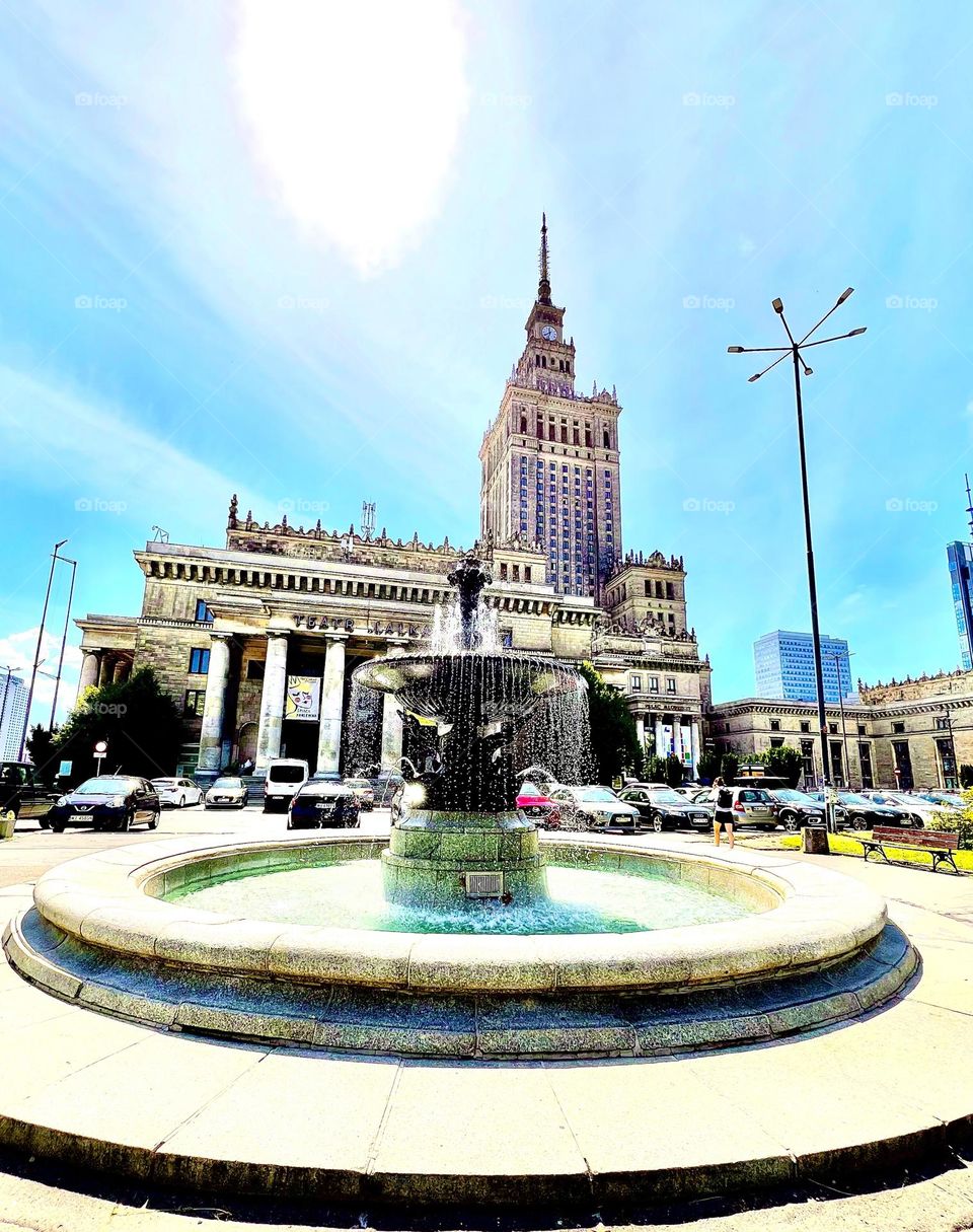 Palace of Science and Culture in Warsaw