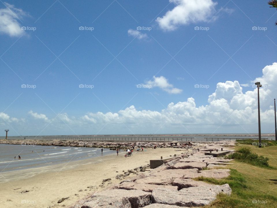 Texas beach