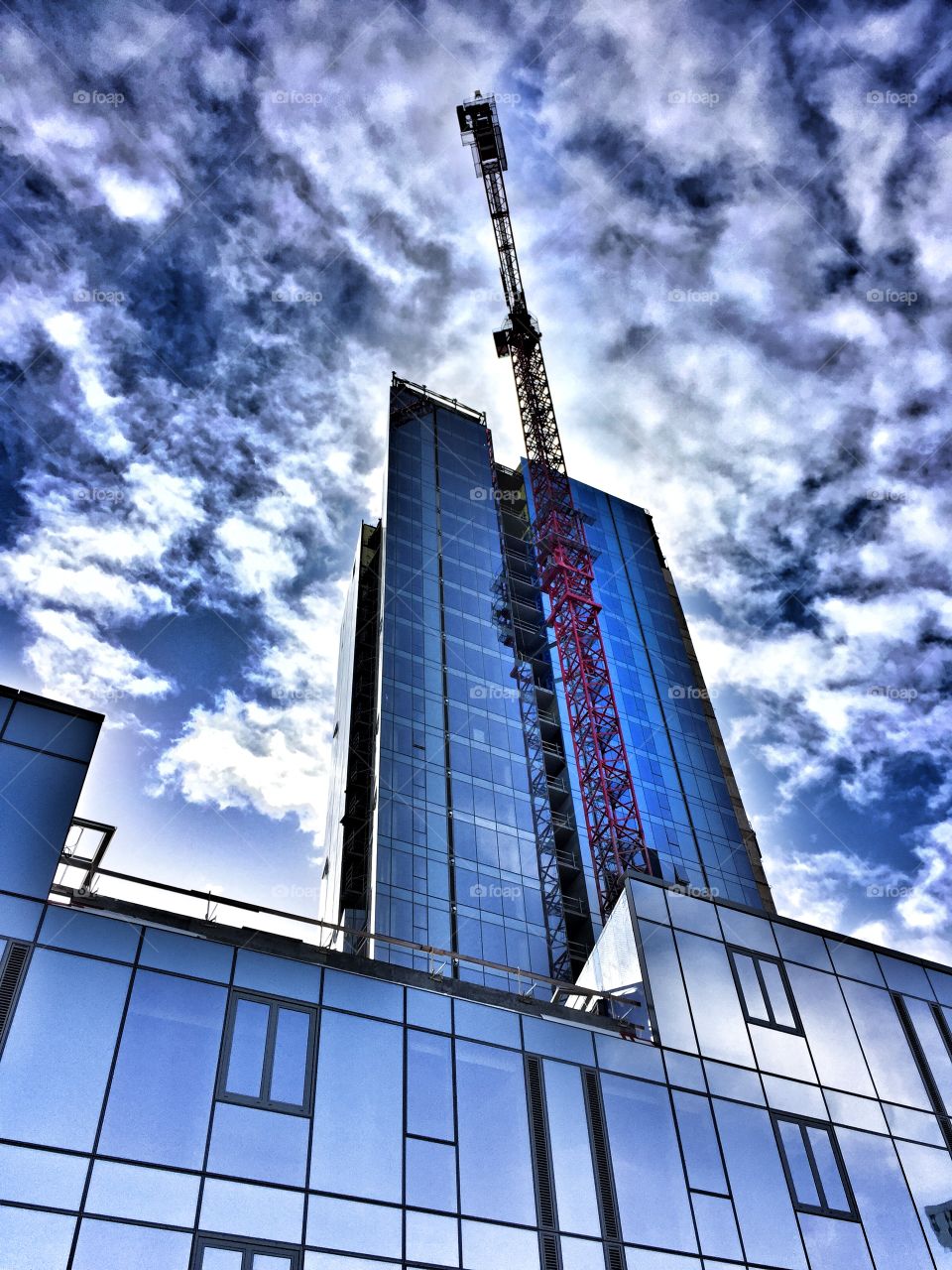Skyscraper in The Pearl District