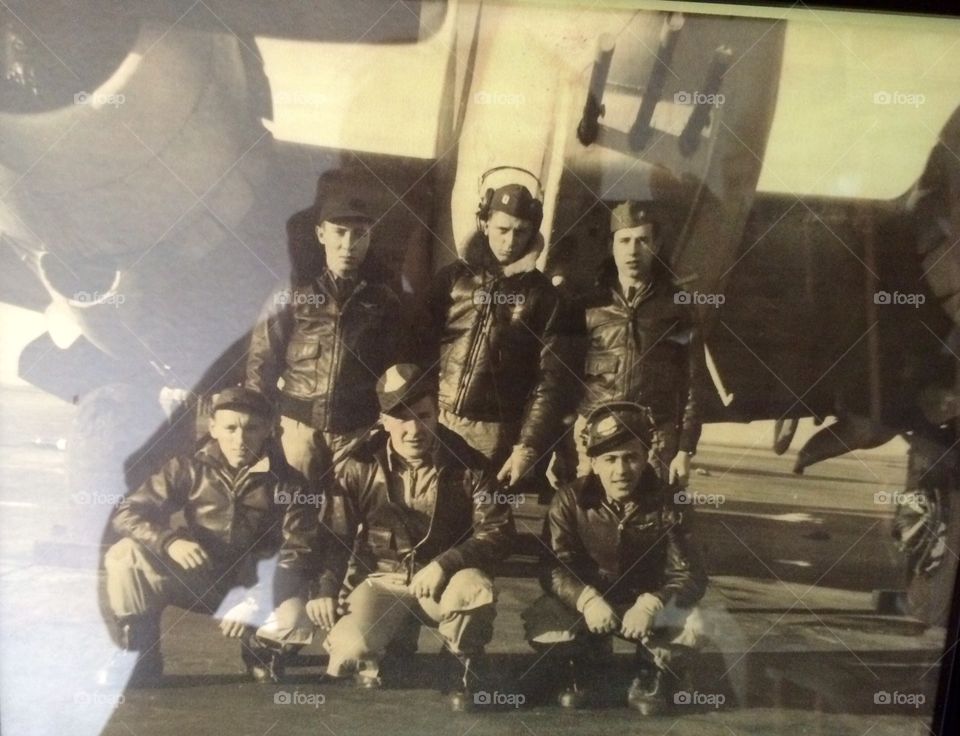 My dad with his WWll squad. He's the last one at 91
