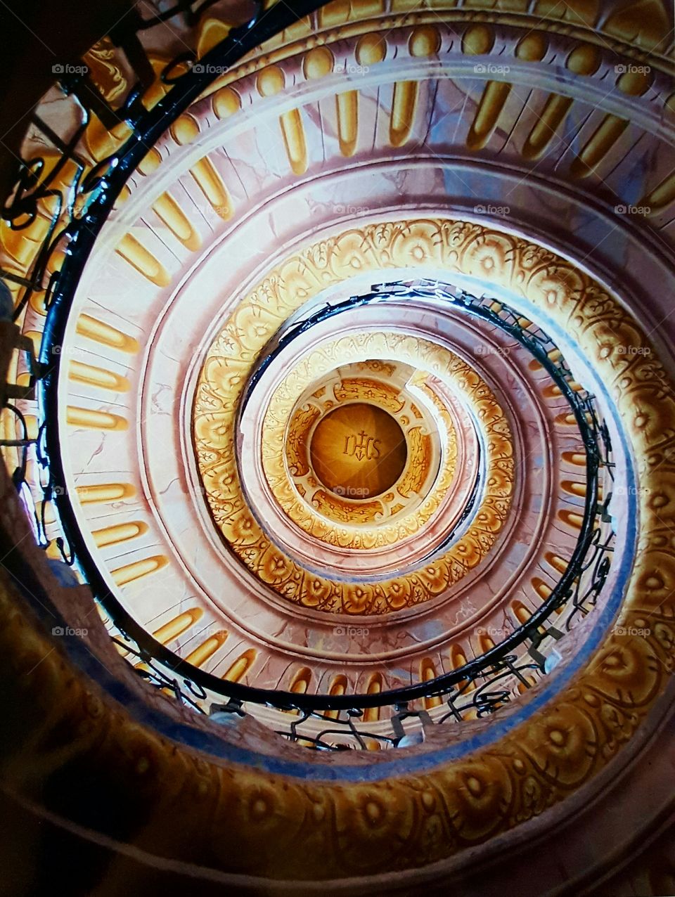 Spiral staircase in a monastery in Austria...