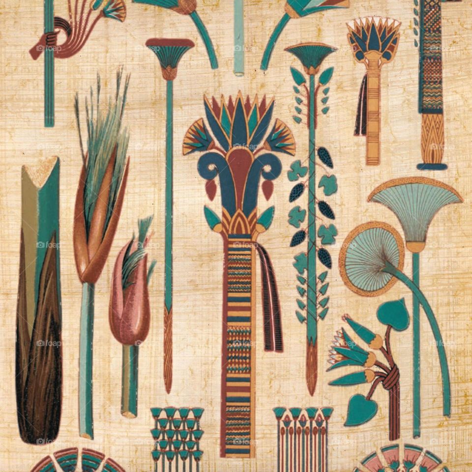 papyrus for Egypt heritage