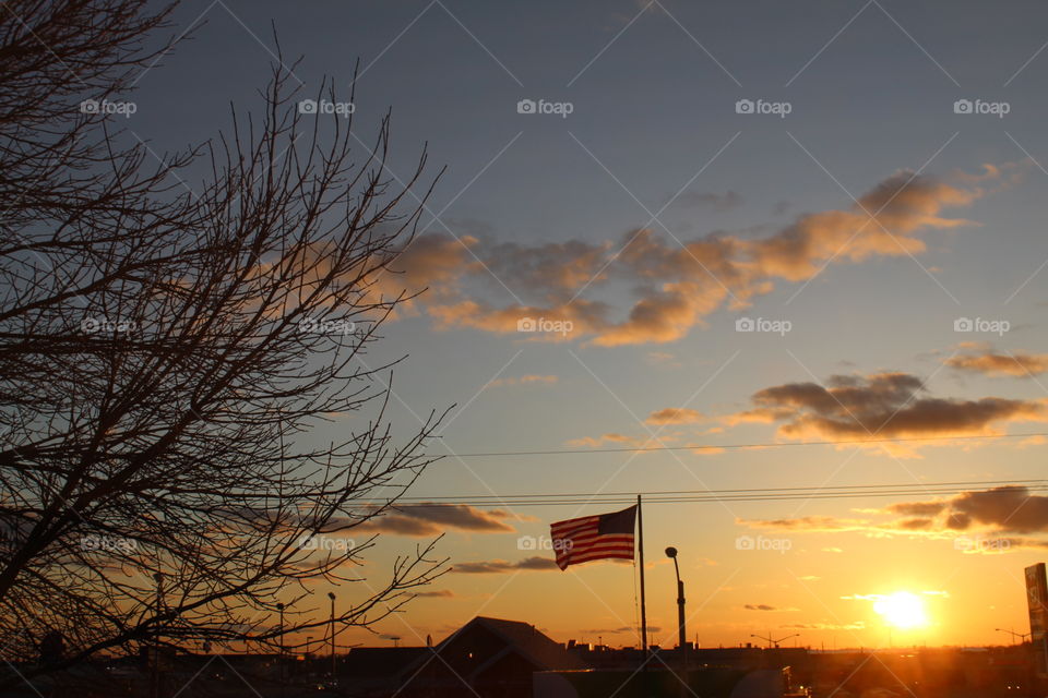 Gorgeous sunset in NE