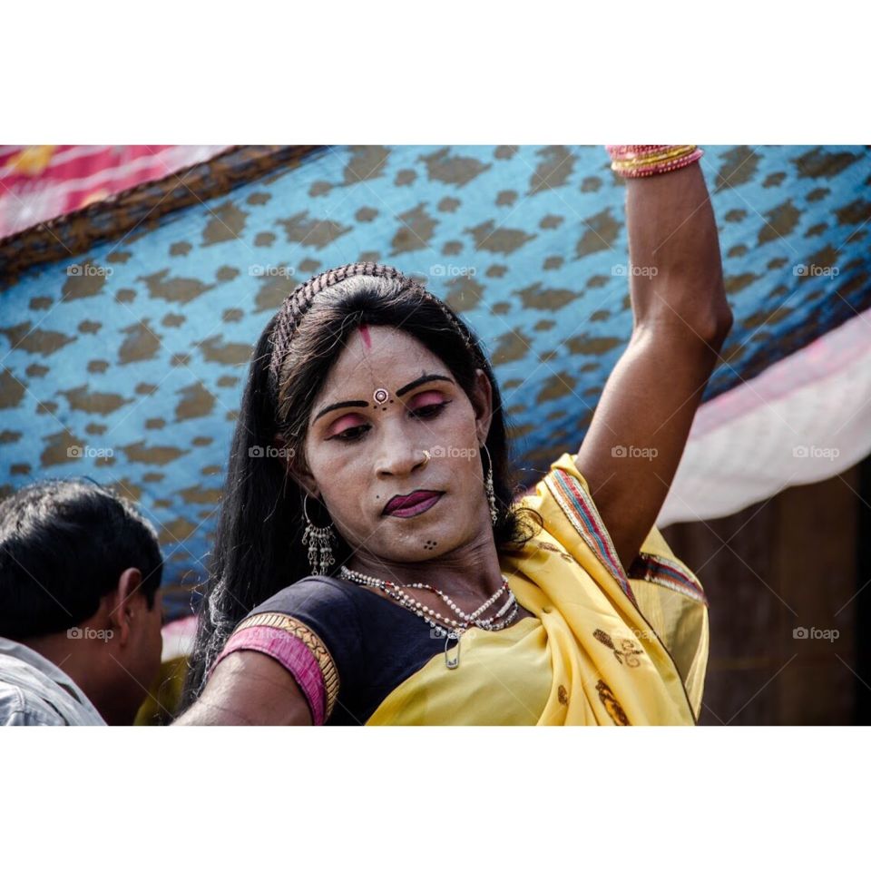 Trans people in india protest