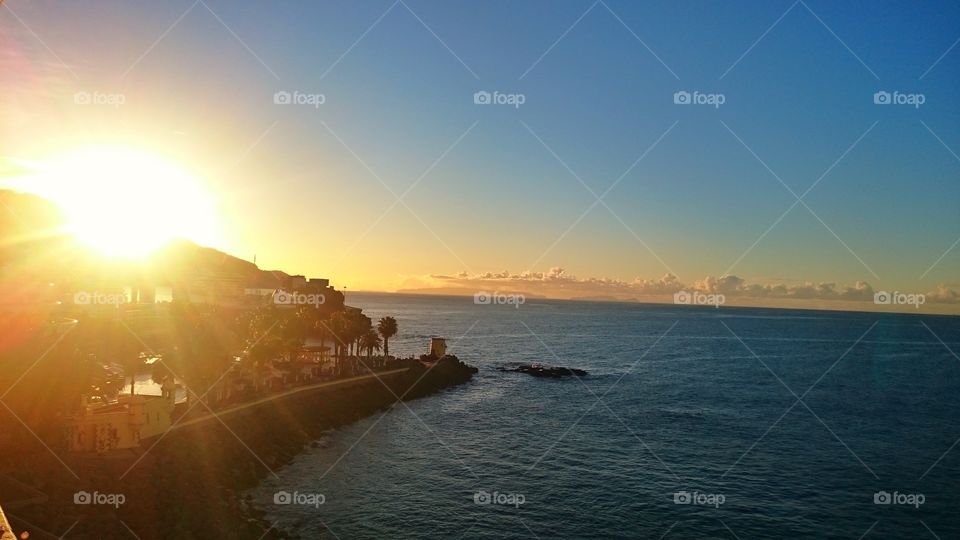 Morning´s First Sunrays, Funchal, Madeira