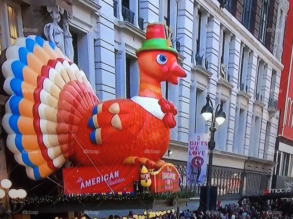 Macy’s thanksgiving turkey parade
