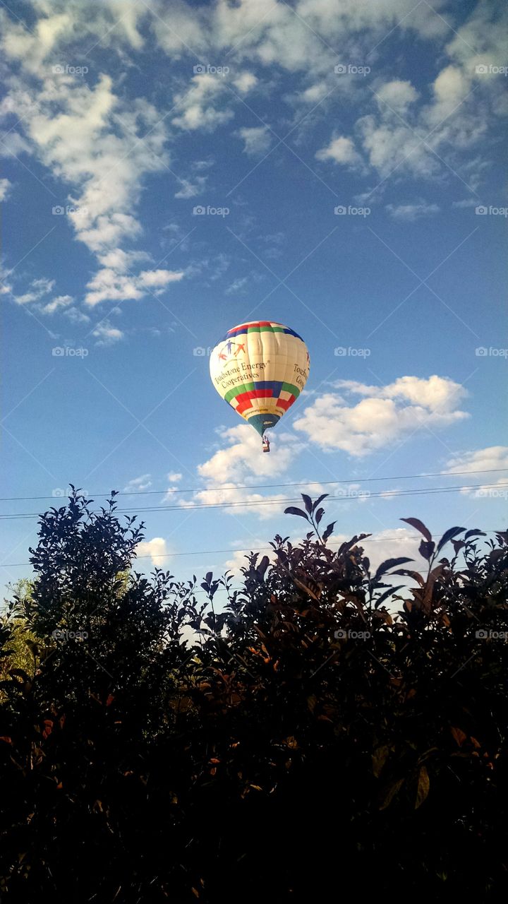 Single Hot Air Balloon