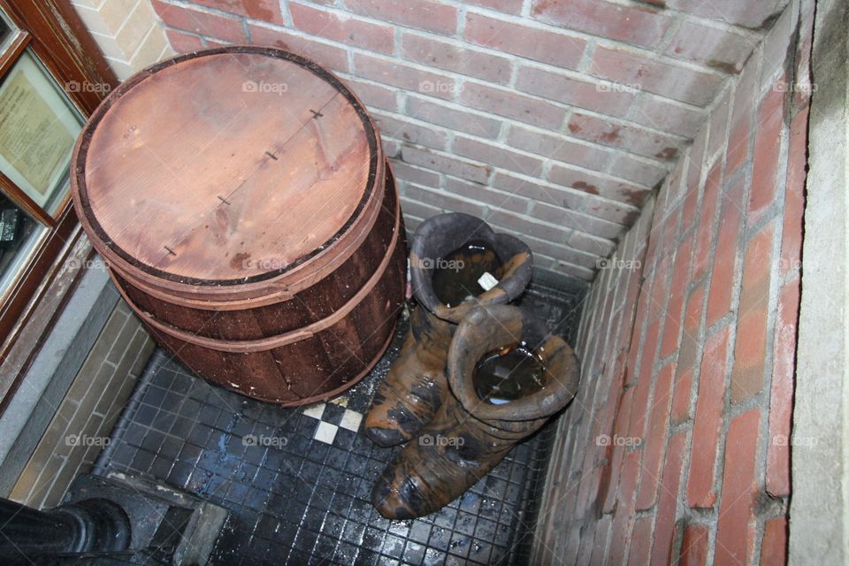 Container, Old, No Person, Barrel, Building