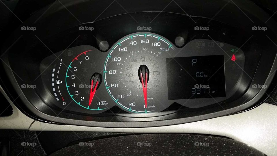 Dashboard Speedometer Odometer