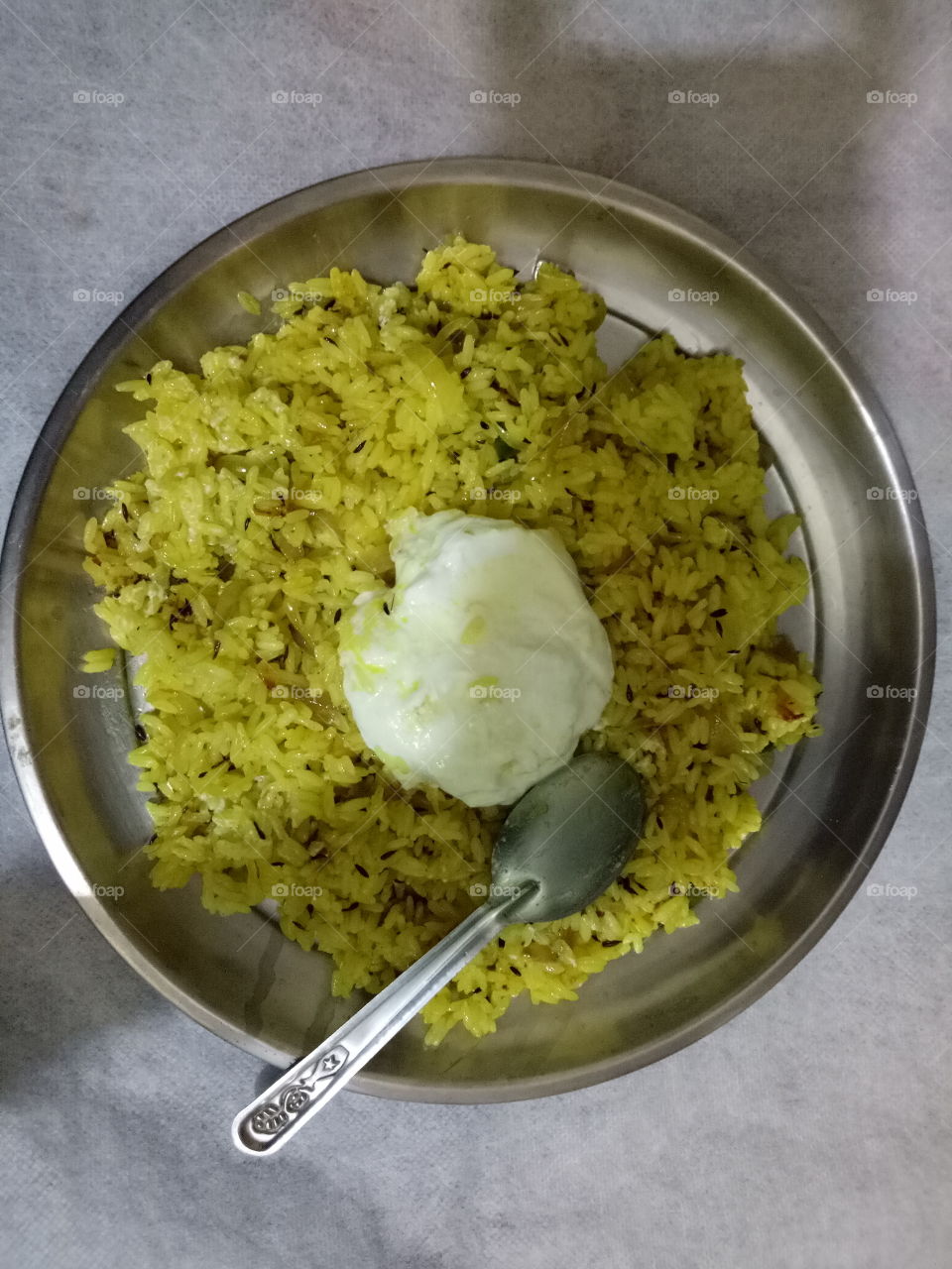 Indian Recipe ,Rice And Curd