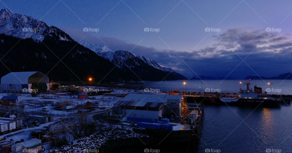 Shipyard in Alaska 