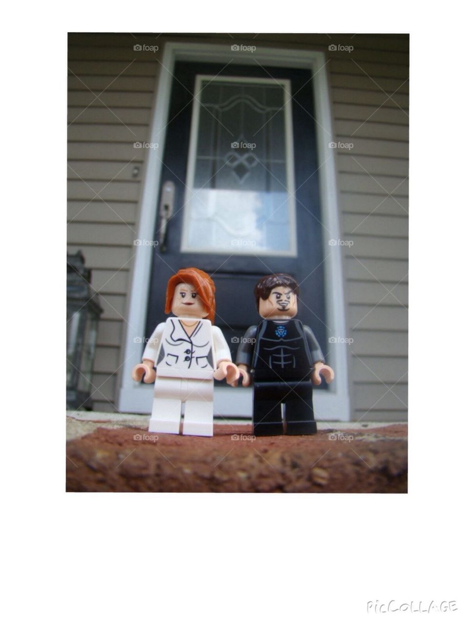 Lego tony stark and pepper pots