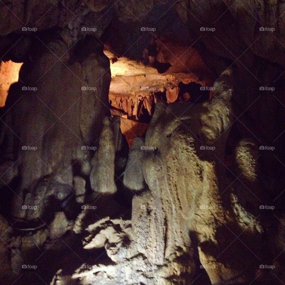 calcareous cave