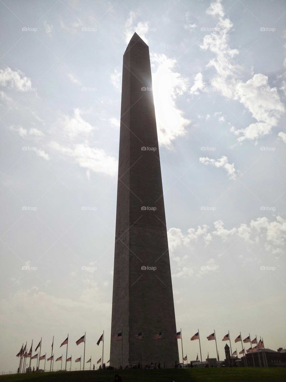 Washington Monument Eclipse