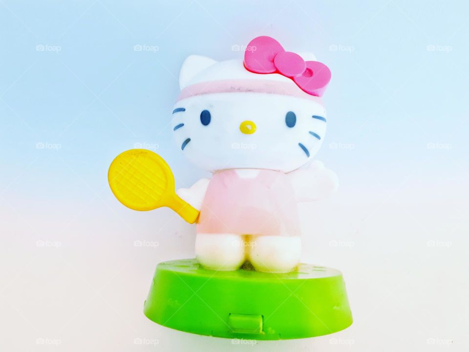 cute hello kitty doll character