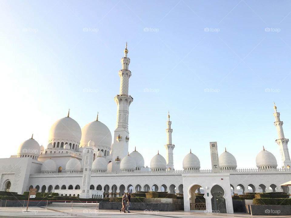 The Sheikh Zayed Grand Mosque is hailed for its beautiful designs and intricate details.