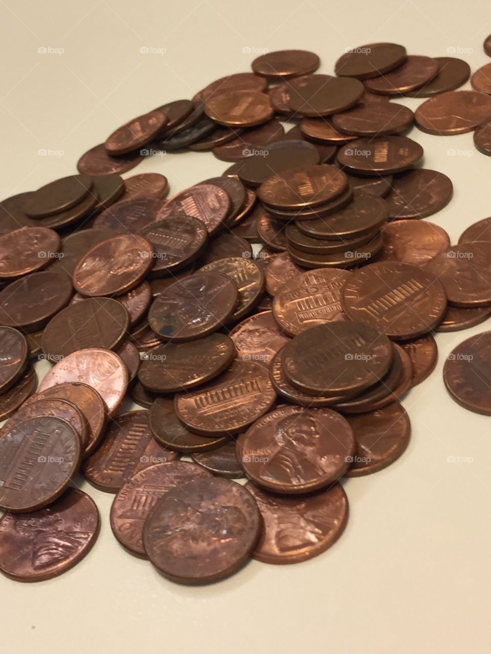 Penny pile
